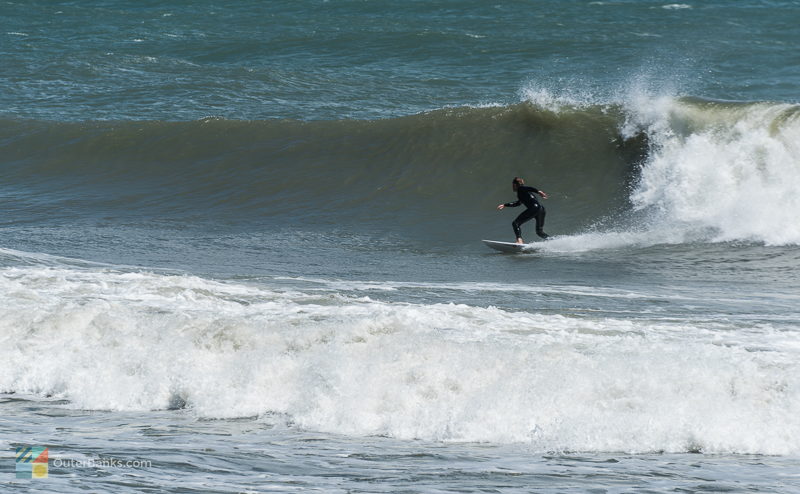 Surfing Hatteras Island